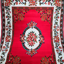 Persian Renaissance Carpet Rectangle Red Medallion  5.25x7 ft Rug