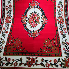 Persian Renaissance Carpet Rectangle Red Medallion  5.25x7 ft Rug