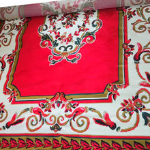 Persian Style Carpet Rectangle Red Textured Design 6x10ft Rug