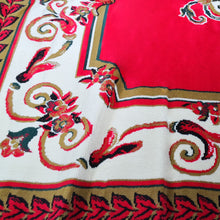 Persian Style Carpet Rectangle Red Textured Design 6x10ft Rug