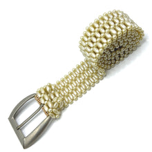 Handcrafted Petite Freshwater Pearl Buckled Belt Unique Giftware