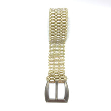 Handcrafted Petite Freshwater Pearl Buckled Belt Unique Giftware