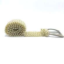 Handcrafted Petite Freshwater Pearl Buckled Belt Unique Giftware