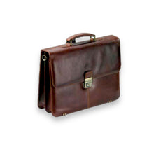Portfolio Bag Leather Umberto Ferreti Made In Italy Organizer