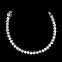 Classic Premium White Cubic Zirconia Tennis Bracelet 925 Sterling Silver 5x5mm CZ 7.48’’ Timeless Design - Bracelet