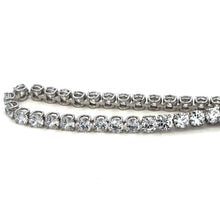 Classic Premium White Cubic Zirconia Tennis Bracelet 925 Sterling Silver 5x5mm CZ 7.48’’ Timeless Design - Bracelet