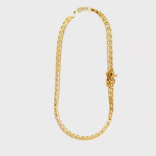 18K Yellow Gold Tennis Bracelet Mounting