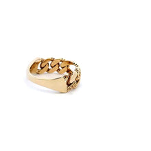 18K Yellow Gold Swirl Ring Mounting