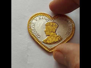 Luxury 999 Silver Heart Coin 10 Gram | Collectible Gift Keepsake