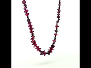 Handcrafted Natural Garnet Fish-Cut Bead 14.9
