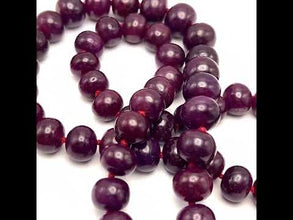 Majestic Natural Ruby Necklace Rondelle 11-14mm Plain Cut VVS Clarity Crimson Color Gemstone Jewelry For Power, Prosperity & Protection
