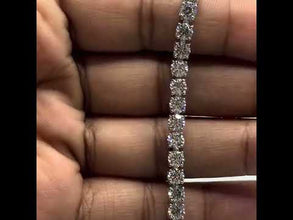 Tennis Bracelet Swiss Star Cubic Zirconia | 925 Sterling Silver 3.75mm Round Excellent Quality CZ Timeless Luxury Eternity Jewelry