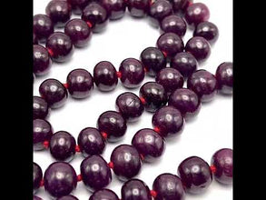 Natural Ruby Timeless Necklace Large Rondelle 10-11mm Plain Cut VVS Clarity Crimson Color Gemstone Jewelry For Motivation, Focus & Self-Belief