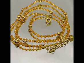 Motivation Energy Natural Carnelian 3mm with 925 Sterling Silver Station Necklace Faceted Rondelle Beaded Gemstone Gold Charms