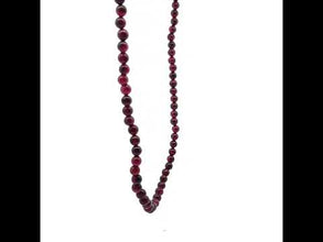 Elegance Garnet Natural Handmade Plain Ball Gemstone Beaded 16.3