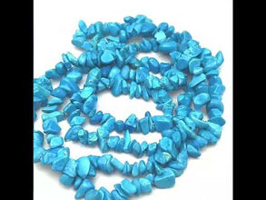 Natural Turquoise Necklace Chips Plain Smooth Cut 9x4mm VS Clarity Tiffany Blue Color Loose Gemstone Necklace
