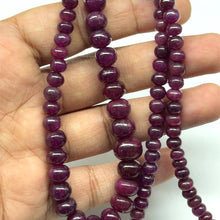 Couture Natural Ruby Necklace 4-10mm Rondelle Smooth Authentic Ruby Gemstone Jewelry with Timeless Elegance for Strength, Protection & Stability