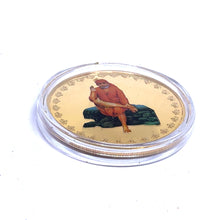 Sai Baba 24K Gold Plated Swiss Coin – Sacred Keepsake of Faith Healing Energy & Divine Guidance - Coins