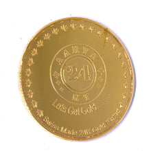 Shrinathji 24K Gold Plated God Coin – Swiss Made Sacred Blessing for Devotion Wealth & Harmony - Coins