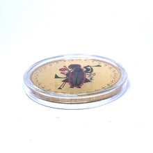 Shrinathji 24K Gold Plated God Coin – Swiss Made Sacred Blessing for Devotion Wealth & Harmony - Coins