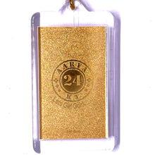 Shrinathji Laser Engraved Premium Keychain 24K Gold Foil Devotional Gift for Spiritual Strength Gift - Keychain