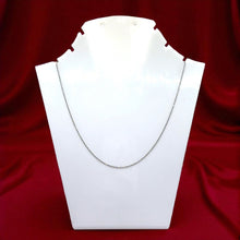 Silver Beaded Chain Necklace – Minimalist Rhodium-Plated and Layered Versatile Jewelry - Necklace