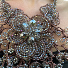 Statement Handmade Necklace Cluster Drippy 20
