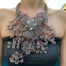 Statement Handmade Necklace Cluster Drippy 20