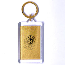 Tirupati Balaji 24K Gold Foil Keychain Gift A Divine Power of Prosperity Protection & Divine Grace - Keychain