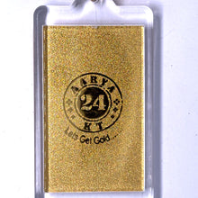 Tirupati Balaji 24K Gold Foil Keychain Gift A Divine Power of Prosperity Protection & Divine Grace - Keychain