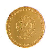 Tirupati Balaji 24K Gold Plated Coin – Divine Venkateswara Swiss Made Token for Prosperity Protection & Blessings