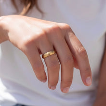 Tungsten Band Domed Satin Finish Brushed Rose Gold Plated Black Ring Durable Scratch Resistant Unisex Wedding Band