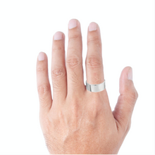 Tungsten Ring Domed Silver Glossy High Polished Band