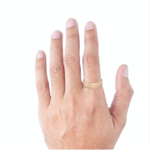 Tungsten Ring Flat Satin Finish Brushed Rose Gold Plated Band