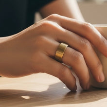 Tungsten Ring Flat Satin Finish Brushed Rose Gold Plated Band