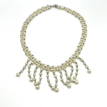 Pearl Elegant White Bib Style Necklace