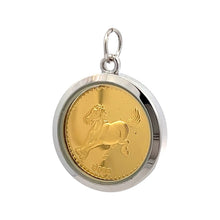 Year of the Horse Tri-Dhatu Pendant – Handcrafted Chinese Zodiac Talisman in Gold Silver & Copper for Passion Freedom &