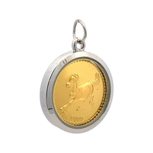 Year of the Horse Tri-Dhatu Pendant – Handcrafted Chinese Zodiac Talisman in Gold Silver & Copper for Passion Freedom &
