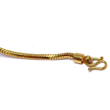 Yellow Gold Micron Plated Snake Chain Bracelet – Heart & Star Charms with CZ Sparkle - Bracelet