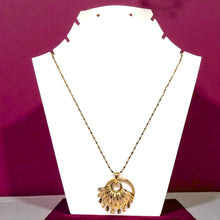 Yellow Plated Boho Style Sun Pendant Stainless Steel Necklace – Festive Inspired Bohemian Statement Piece - Necklace