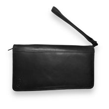 Zipper Travel Wallet Leather Umberto Ferreti Made In Italy Organizer