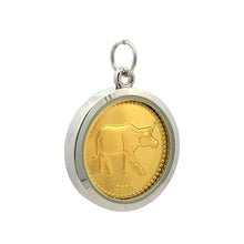 Tri-Dathu Zodiac Ox Divine Pendant – Handcrafted Unisex Talisman in Gold Silver & Copper for Strength Luck & Spiritual