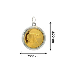 Tri-Dathu Zodiac Ox Divine Pendant – Handcrafted Unisex Talisman in Gold Silver & Copper for Strength Luck & Spiritual