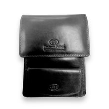 Badge Holder Leather Umberto Ferreti Italy Organizer Gift