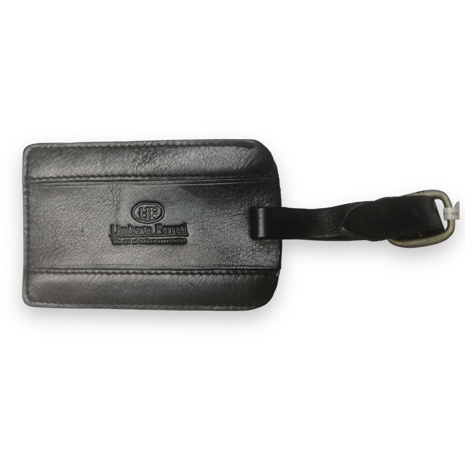 Luggage Tag Leather Umberto Ferreti Made In Italy Organizer